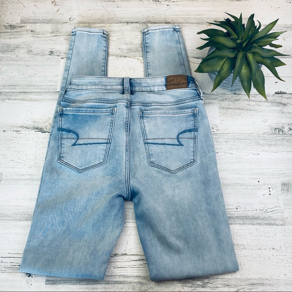 American Eagle hi rise jegging  2 xl - Picture 4 of 5